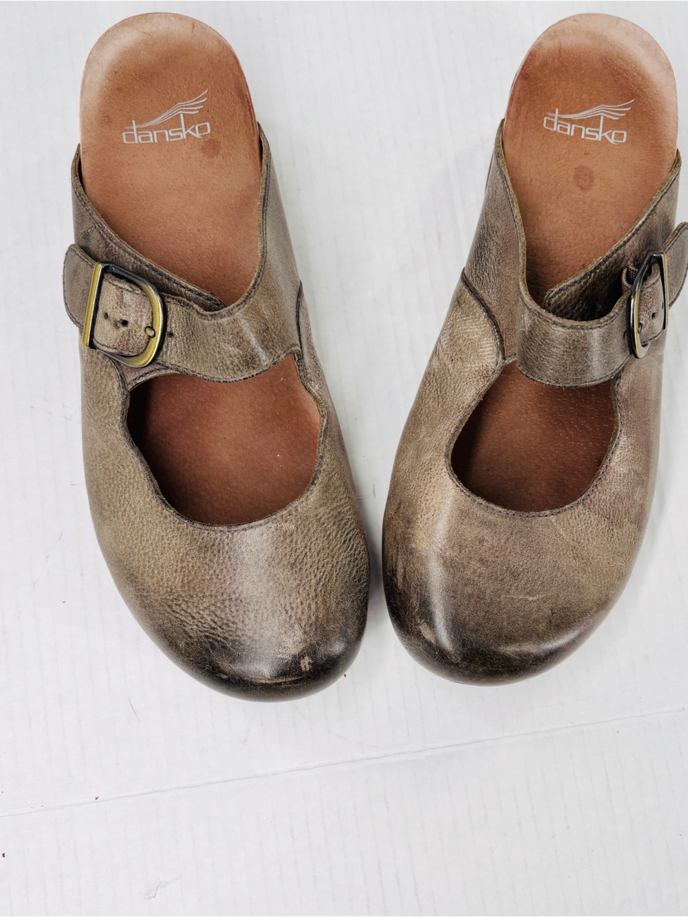 Dansko Mules two tone women’s size 40